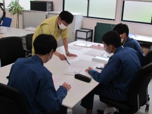 仙台市立仙台工業高等学校の学生さんを迎え、インターンシップを開催しました