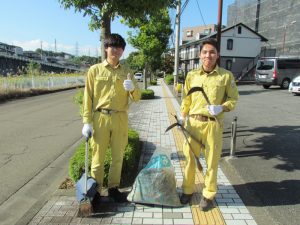 2024年10月17日,宮城県測量設計業協会仙台支部,環境美化活動,三善測量株式会社